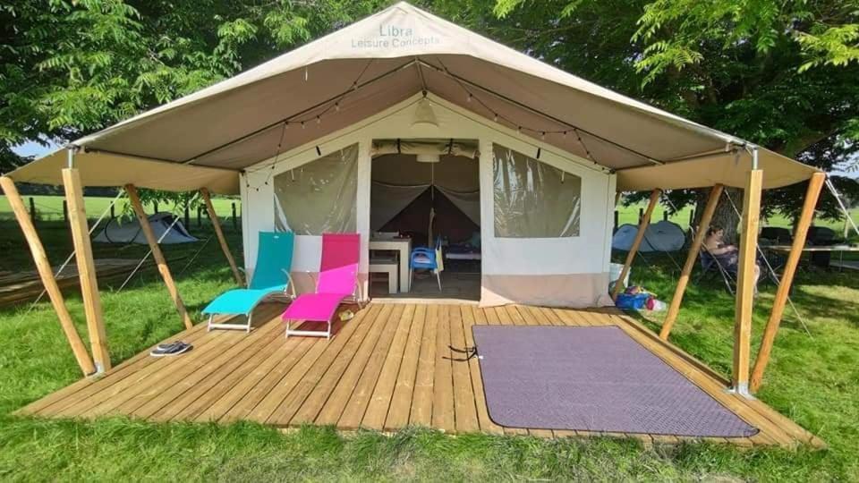 Tente Lodge La Plage Autet Esterno foto